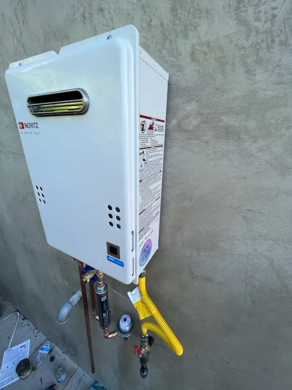 Tankless water heater installation for Oran homes